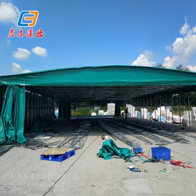 广州南沙晨本蓬业蓬架稳固户外工地钢筋帐篷/户外大型固定棚