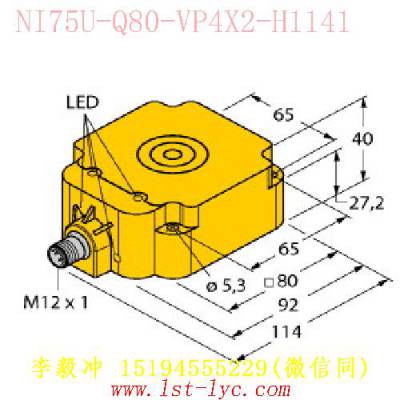 BSO2M-Q60-ANP6X5现货 TURCK图尔克 光电传感器 7700486