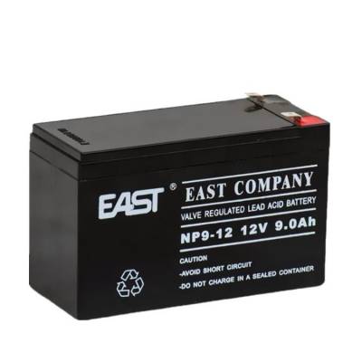 EAST易事特蓄电池NP9-12 12V9AH电梯应急照明 电动工具 消防配电柜