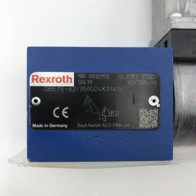 Rexroth力士乐R901029970 DBETE-62/350G24K31A1V比例阀