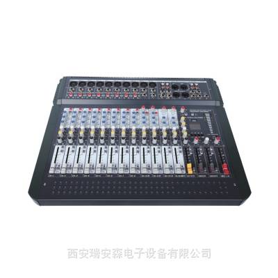 供应JRLON音响 MP1604E 16路调音台（蓝牙/MP3播放器、两编组 ,10路麦克风输入)