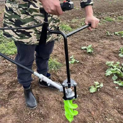 烤烟种植机 种烟神器 手提式汽油打塘机