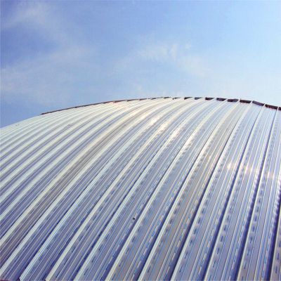 9mm 铝镁锰扇形弯弧屋面板