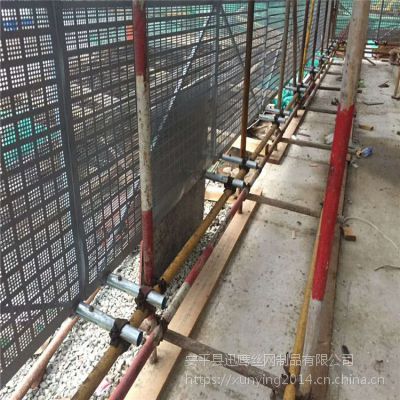 建筑爬架网连接件镀锌板配件卡子价格梅州市洞洞板爬架网尺寸