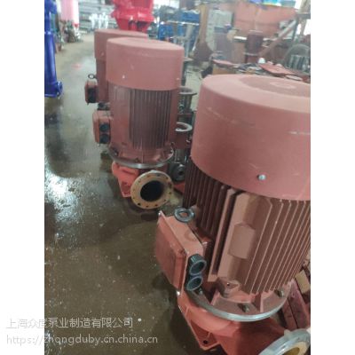 iRg型单级管道离心泵 IRG125-100A 7.5kw 380V 铸铁材质 四川雅安芦山众度泵业