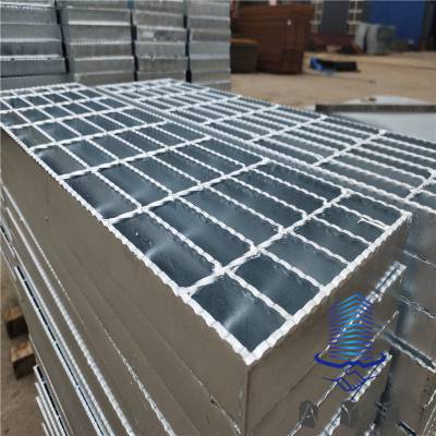 重型钢格栅板/港口船厂平台重型钢格板定制