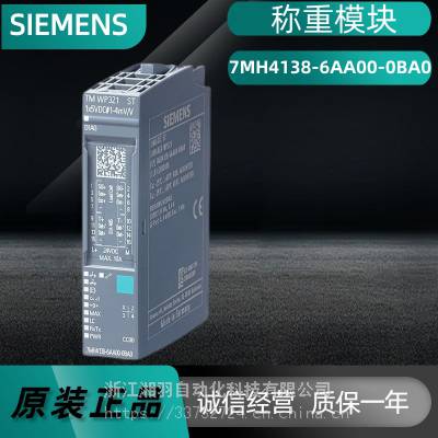 西门子ET 200SP SIWAREX称重电子模块代理商7MH4138-6AA00-0BA0中国代理