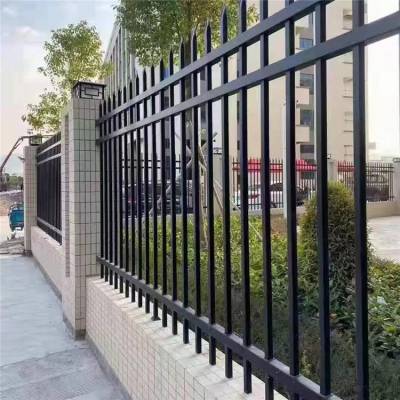 供应欧式铁艺护栏镀锌钢围栏 户外围墙隔离防护栏铁艺护栏