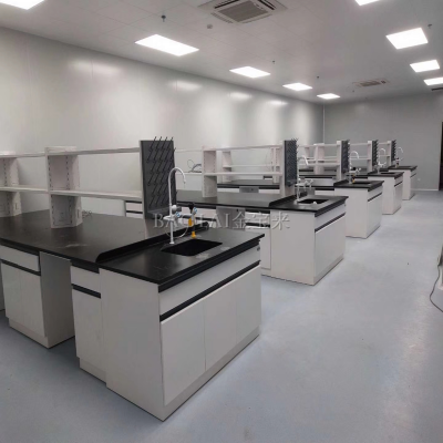 眉山调香台 钢木实验边台工厂 海南医用实验室家具定制 实验室防静电工作台