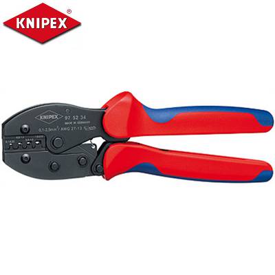 凯尼派克 KNIPEX 97 52 34 省力棘轮压线压接钳975234