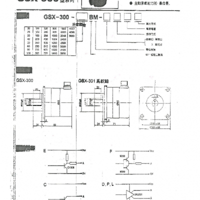 光电编码器 型号 GS599-GSX-300-60BM-2C12-24C 库号 M399791