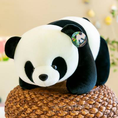 可爱大熊猫公仔热款毛绒玩具熊猫抱枕送儿童礼物玩具批发