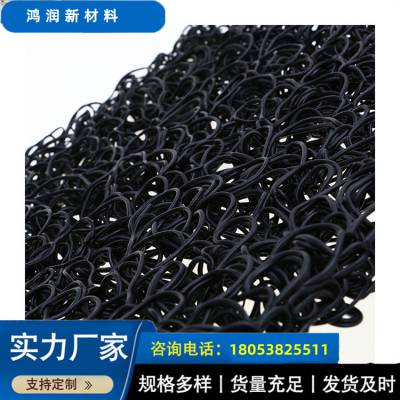 PP塑料土工席垫 网状交织排水板 聚丙烯渗排水片材