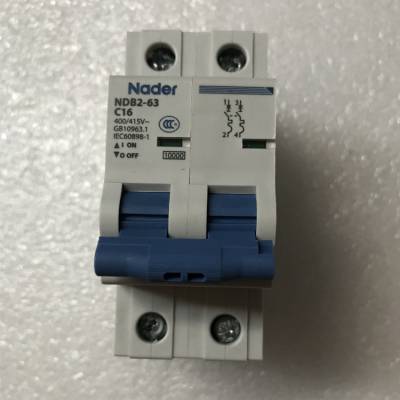 Nader上海良信NDB2Z-63系列小型断路器漏电保护器空气开关2P32A