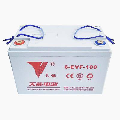 6V1500AH 天能蓄电池3-EVF-150免维护储能蓄电池电子仪器