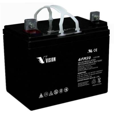 VISION威神蓄电池6FM30阀控式铅酸蓄电池12V30AH UPS/EPS电源