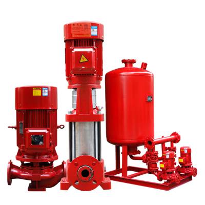 叠泉消防泵厂家XBD12.0/45-125L消防3CCCF选型喷淋泵/多级-单级消防泵价格