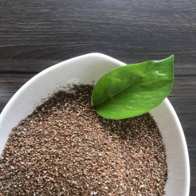 金黄色膨胀蛭石 1-3mm 园艺育苗 华朗矿业 样品免费