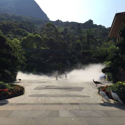 广西贵港植物园景观造雾生产基地
