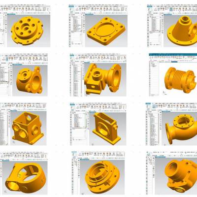 三维扫描 器材精密尺寸测量 油脂设备3D建模 逆向设计