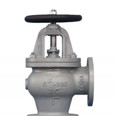 船用阀门法兰F7312 JIS 5K铸钢角阀Marine valve Flange F7312 JIS 5K Cast Steel Angle valve