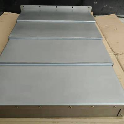 定制机床钢板防护罩 龙门铣床导轨不锈钢保护罩 防尘罩低价销售