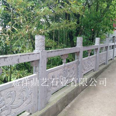 花岗岩石栏杆制作厂家 景区河道石栏杆 拱桥栏杆 湖边栏杆