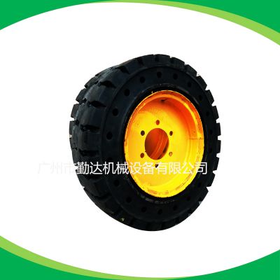 广州厂家直销铲车实心轮胎 20.5-16实心轮胎
