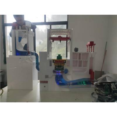 循环式水利发电厂模型制作