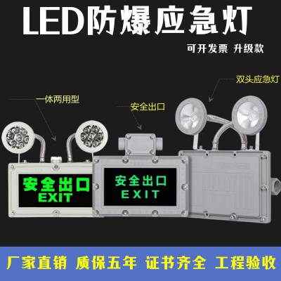 BB12-M/B2防爆应急LED照明灯10W220V消防安全出口标志灯