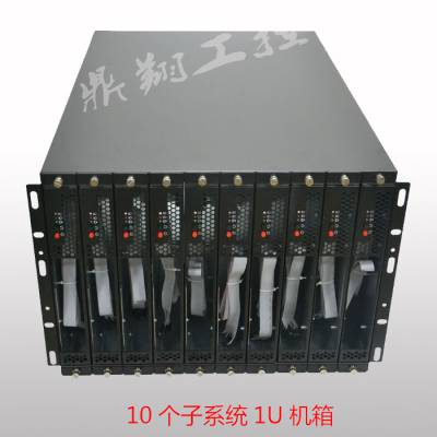 托管式刀片式服务器机箱IDC刀片机箱10个子系统1U机箱655深刀片机