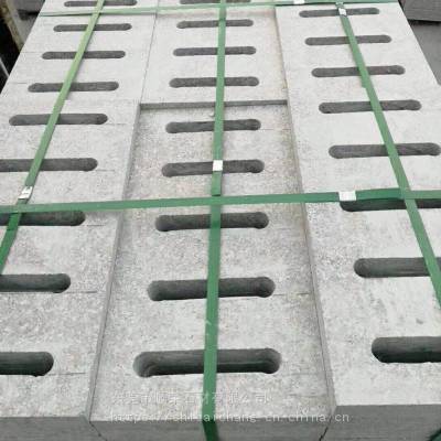 花岗岩石材厂加工定制沟盖板流水槽芝麻白芝麻灰花岗岩水沟盖板流水板