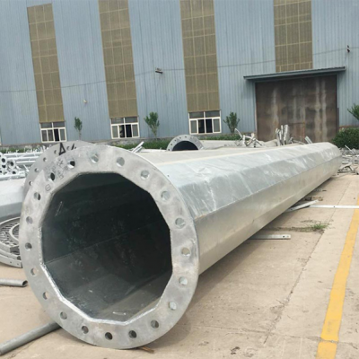 江苏省单回路18米高压钢桩基础打桩 顺通电力设备厂