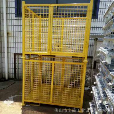 储物笼 折叠笼 网格笼 物料笼 仓库周转笼 仓储笼非标定制
