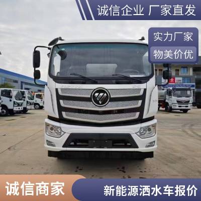 国六蓝牌程力纯电动洒水车 绿化喷洒 市政环卫用车 多功能抑尘车