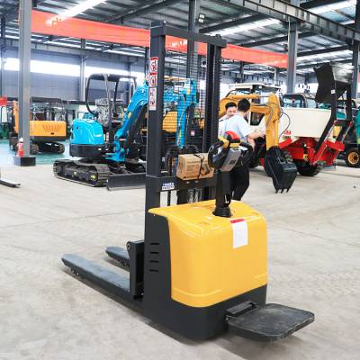 电动叉车 电动搬运车 电动液压升降车 电动油压托盘车 1.5吨拉货地牛