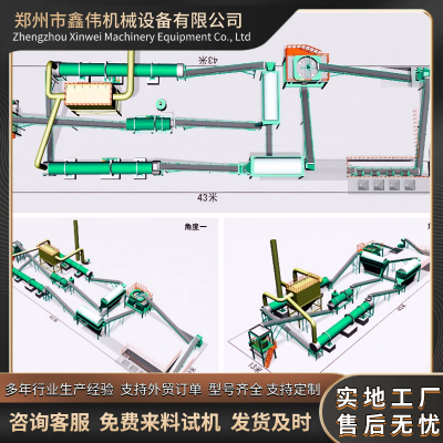 猪粪有机肥造粒生产线 生物有机肥全套生产 餐厨垃圾处理肥料设备