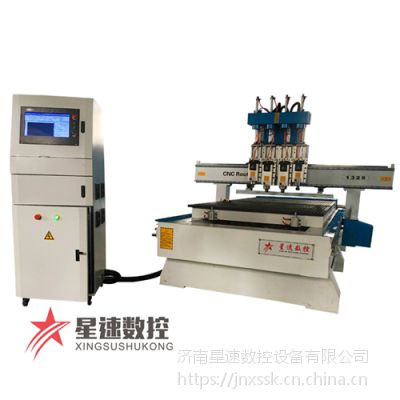 木工雕刻机厂家 木门橱柜柜体门专用雕刻机 数控开料机