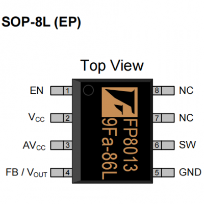 FP8013降压恒流调光芯片IC