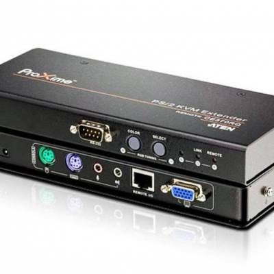 ATEN CE370 PS/2 VGA/音频Cat 5 KVM信号延长器 + 抗色偏