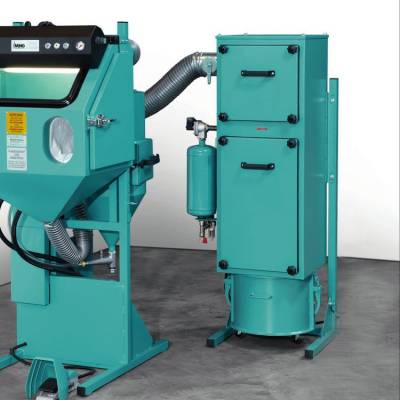 代理德国MHG手动喷砂机 半自动喷丸机自动循环使用 零粉尘零污染