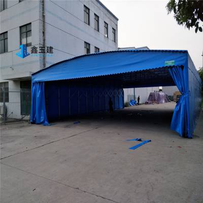 推拉雨棚大型移动施工雨棚-广东中山值得信赖