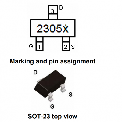 NCE2305 SOT-23 ½Pǿ͹MOSFET