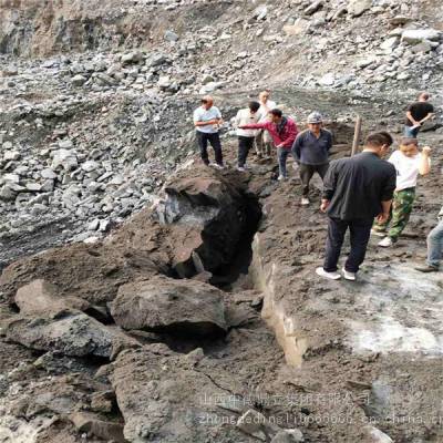 内蒙古赤峰采石场爆破代替传统炸药新产品气体爆破产品批发