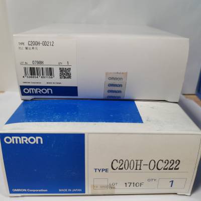 日本OMRON欧姆龙 C200H-0D212 C200H-0C222 PLC输出模块
