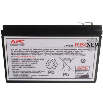 APC UPS电源 RBC2 原装内置电池 BK650专用电池条12V7AH