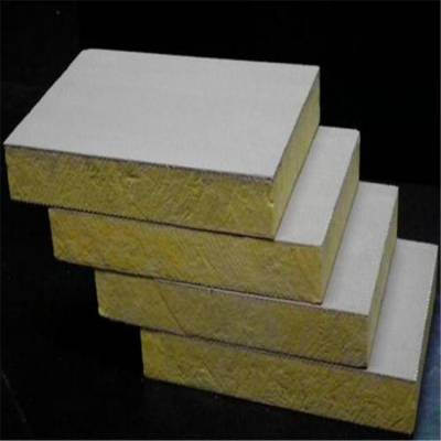 复合板 憎水岩棉纤维板 A级阻燃防火复合保温板 规格定制