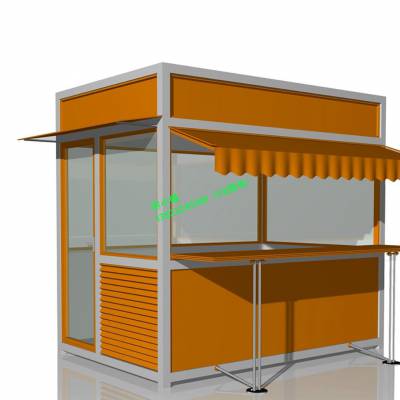 商业街木制售卖亭，广场移动小卖部，游乐园主题欧式花车餐车美食售货亭