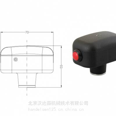 Spohn+BurkhardtG41标准塑料手柄直径38mm操纵杆