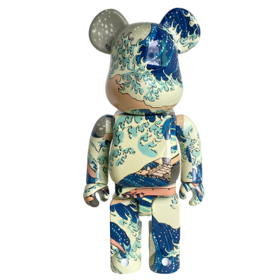 bearbrick 冲浪 暴力熊客厅电视柜落地潮玩大摆件潮流积木熊送礼物